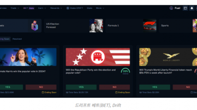 솔라나 기반 고성능 탈중앙 거래소 드리프트(DRIFT)