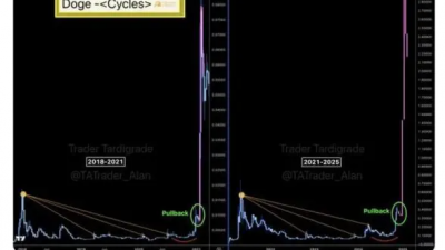 도지코인이 비트코인 실적 능가 전망