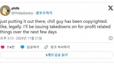 틱톡 인기 캐릭터 ‘칠 가이’ 밈코인, 주간 186% 급등