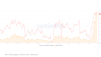 XRP 장기 보유자, 1주일 간 $15억 이익 실현