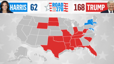 트럼프가 당선 될 듯