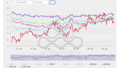 이더리움 옵션, 현물 ETF 앞두고 트레이더들 자신감 시사
