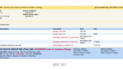 골드만삭스, 비트코인 ETF $4억 넘게 보유