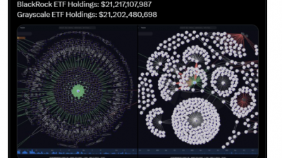 블랙록, 그레이스케일 처음 추월