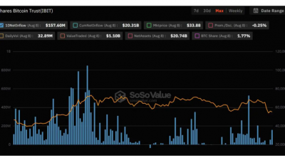 美비트코인 ETF, 2억 달러 순유입