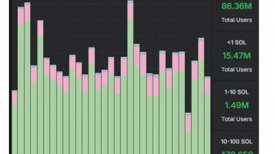 솔라나 활성 지갑 1억개 돌파 불구 대부분 ‘깡통’