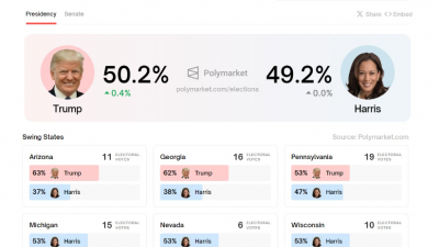 미국 대선 30일…누가 이겨도 암호화폐 위상 강화될 것