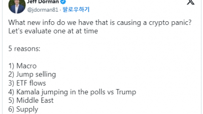 암호화폐 폭락 6가지 이유