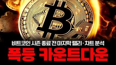 비트코인 단기반등 예상