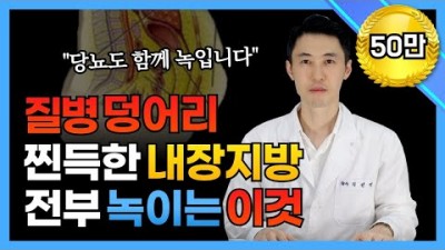 뱃살, 내장지방 전부 녹여버리는 방법!